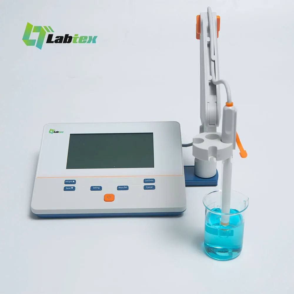 LABTEX PH200EM Digital Benchtop PH Measure Meter ECO Model Durable 3 points Digital ph Meter Lab waterproof touch screen