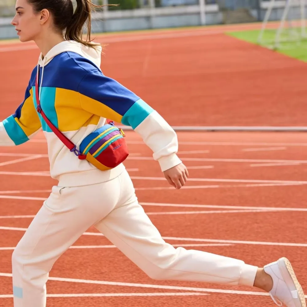 

Легкая женская сумка через плечо Outdoor Dopamine, новая повседневная универсальная сумка для телефона, спортивная поясная сумка для путешествий