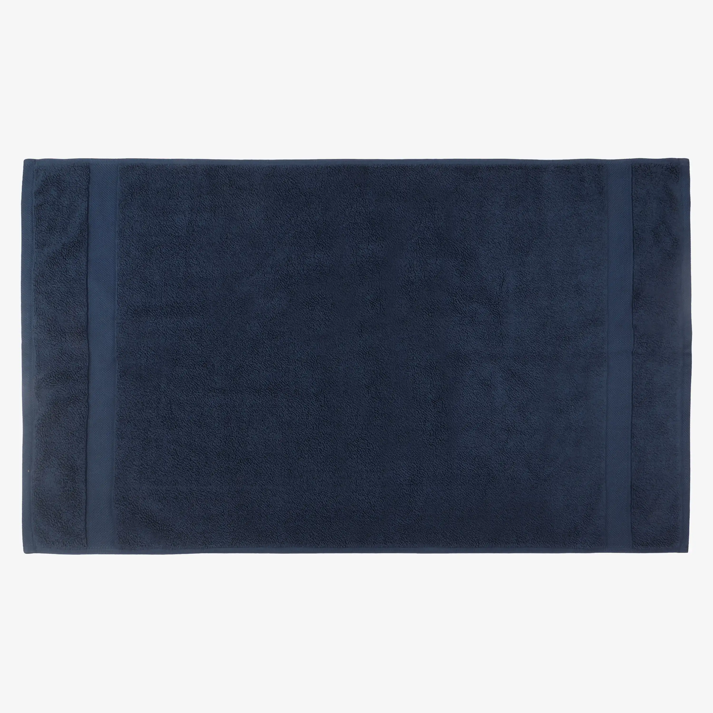 

Organic Cotton Feather Touch Quick Dry 650 Gsm Bath Mat, Insignia Blue 20X33