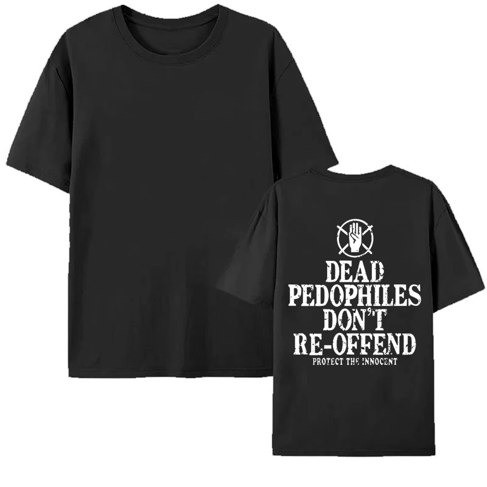 Zero Tolerance Men's T-Shirt Cotton Streetwear Legal Consequences No Repeat Offenders Cotton Breathable Short-sleeved Shirts
