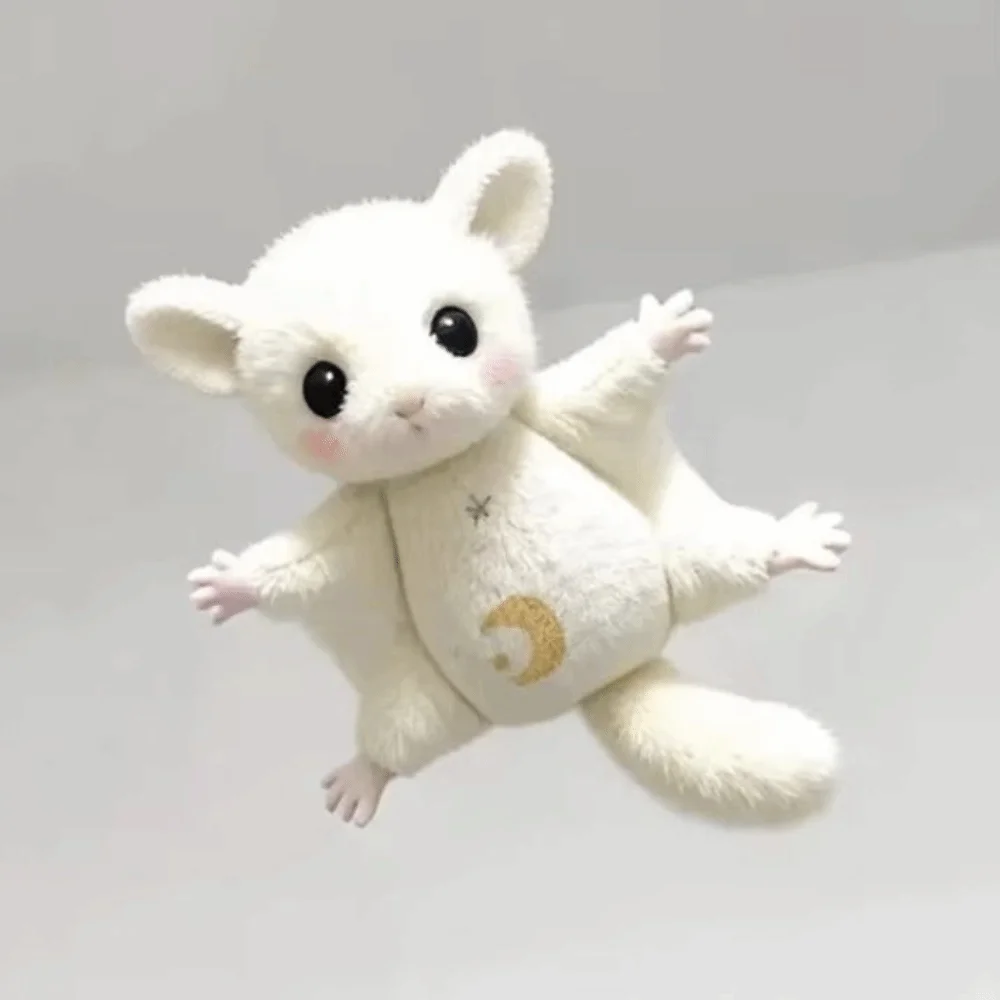 Niedlicher Flügelmaus-Anhänger aus Plüsch, Kawaii-Taschen-Deko, Fledermaus-Maus-Plüsch-Schlüsselanhänger – heiß begehrt