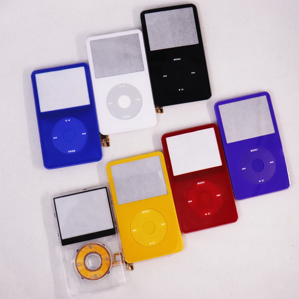 Neues farbiges Frontgehäuse mit Clickwheel-Mitteltaste für iPod Video 5./5,5. Generation 30GB 60GB 80GB – Detail 3