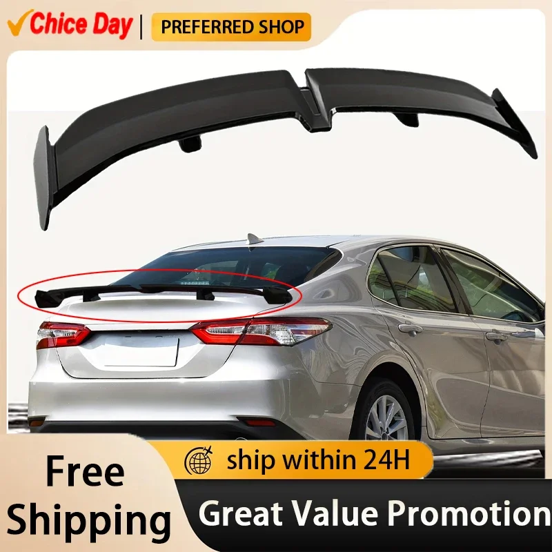 

General Motors tailfin modification for sedan car, no need to drill tail fin, paste GT sports car wing, racing car tail fin