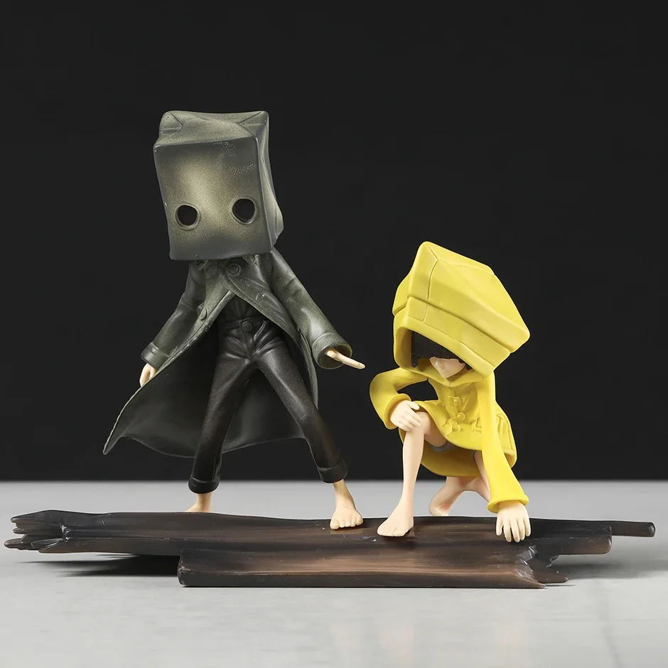 

Little Nightmares Six & Mono ПВХ Фигурка Модель Кукла Игрушка Коллекционные Фигурки Набор