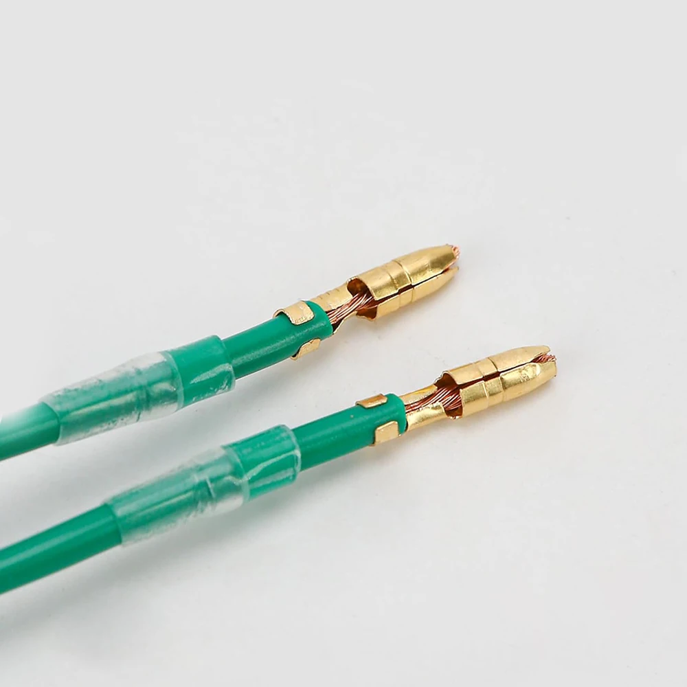 4.0 رصاصة مجموعة موصلات الأسلاك السريعة مع الأكمام المعزولة النحاس الذكور والإناث تجعيد محطة سلك كهربائي مجموعات موصل #2