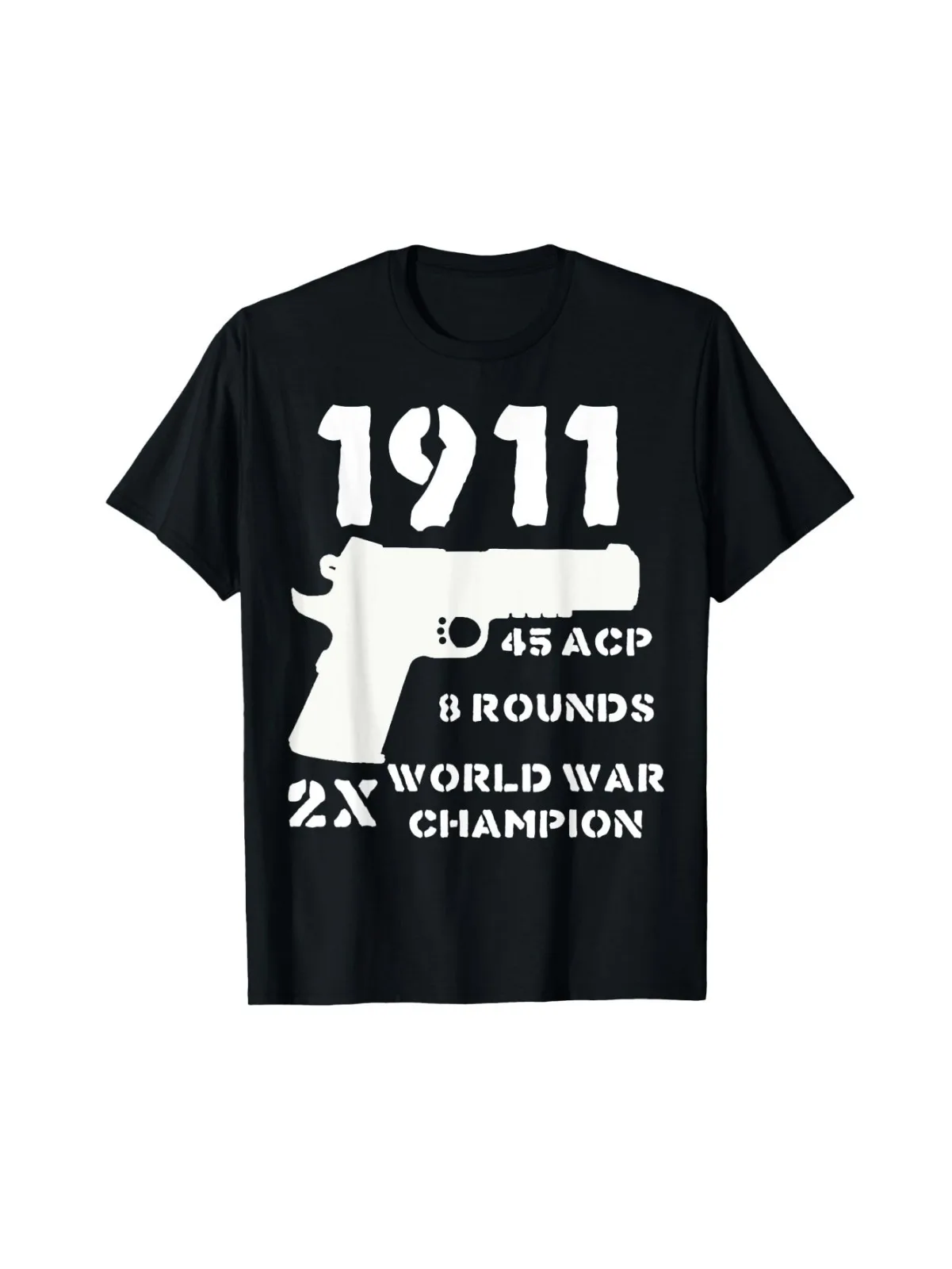 

Two World War Champion Gun Rights Second Amendment T-Shirt