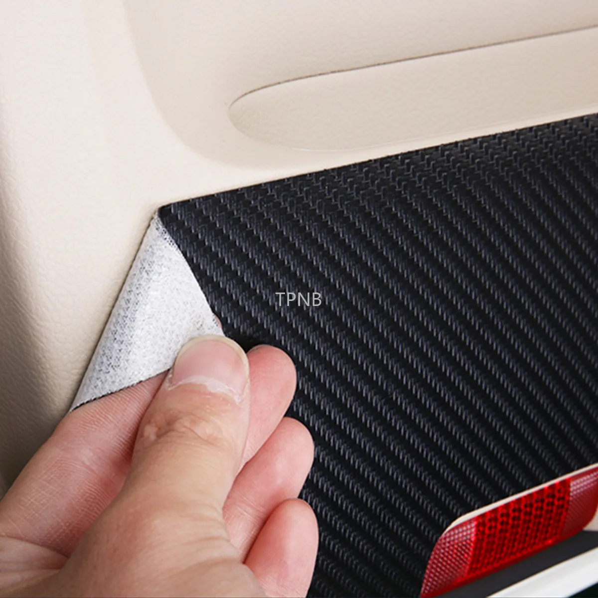 Chromium Styling Genuine Leather Door Anti Kick Mat for Toyota Land Cruiser Prado 150 2010-2023 Accessories