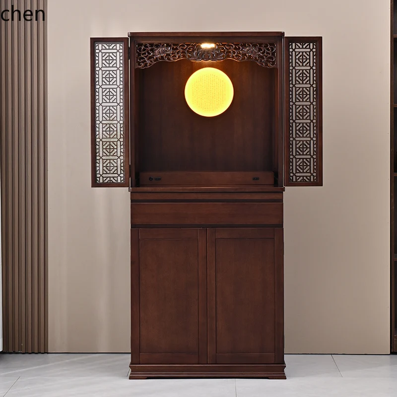 b2 Offering Table Cabinet Standing Cabinet God of Wealth Cabinet Shrine Offering Table