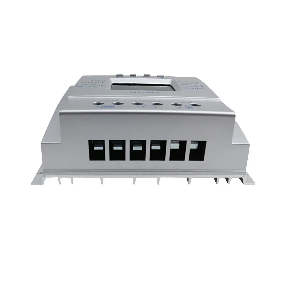 MPPT e PWM Solar Charge Controller, Timer, Charge, 80A, 12V, 24V