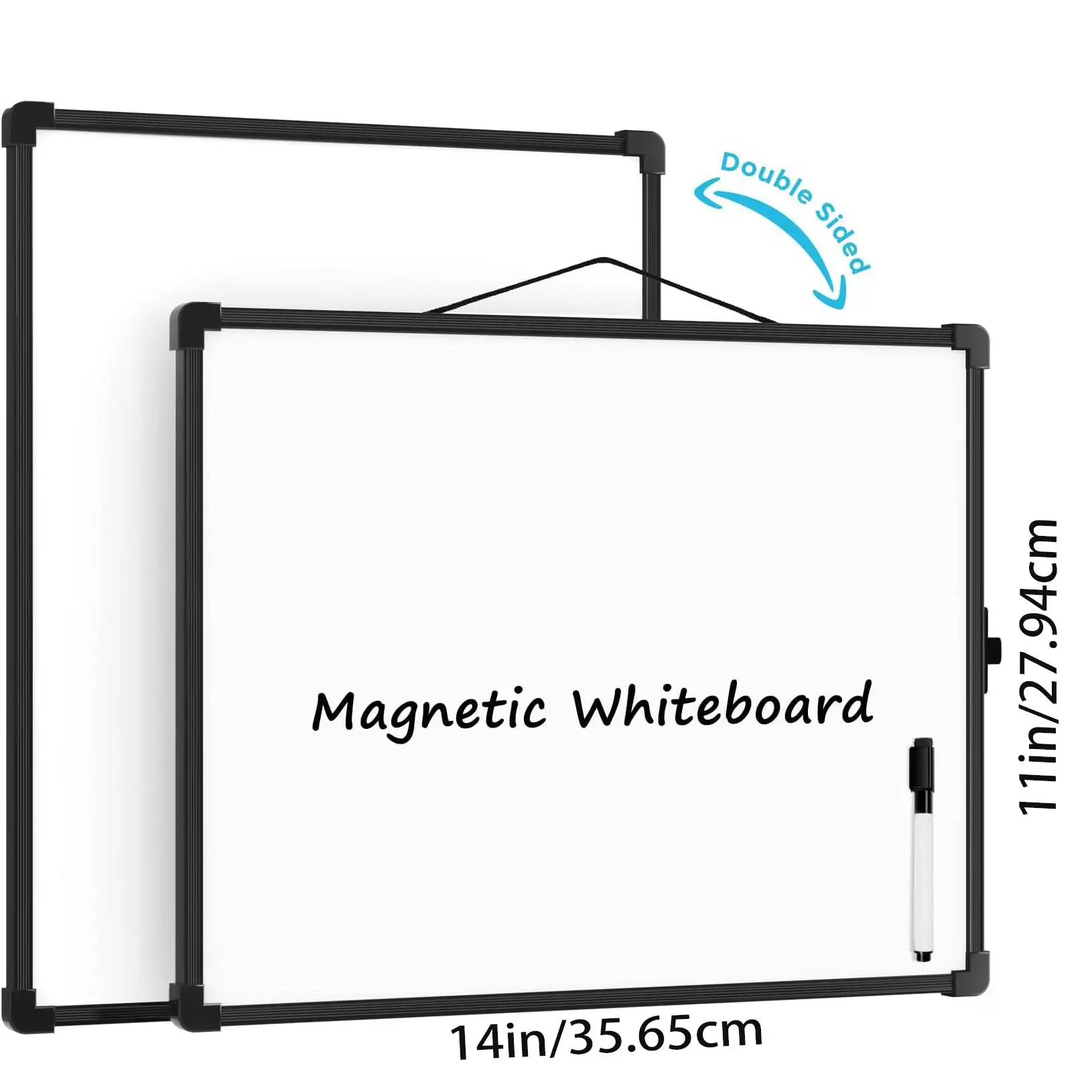 Double-Sided Dry Erase Board 14x11