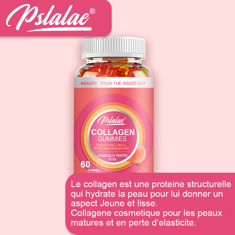 Collagen Gummies - for Natural Collagen Production, Hair, Skin, Nails, Joint Support