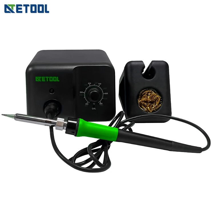 ATETOOL AE988 Soldering station lead free with T900 Soldering Iron Tip Thermostatic 70W welding tool