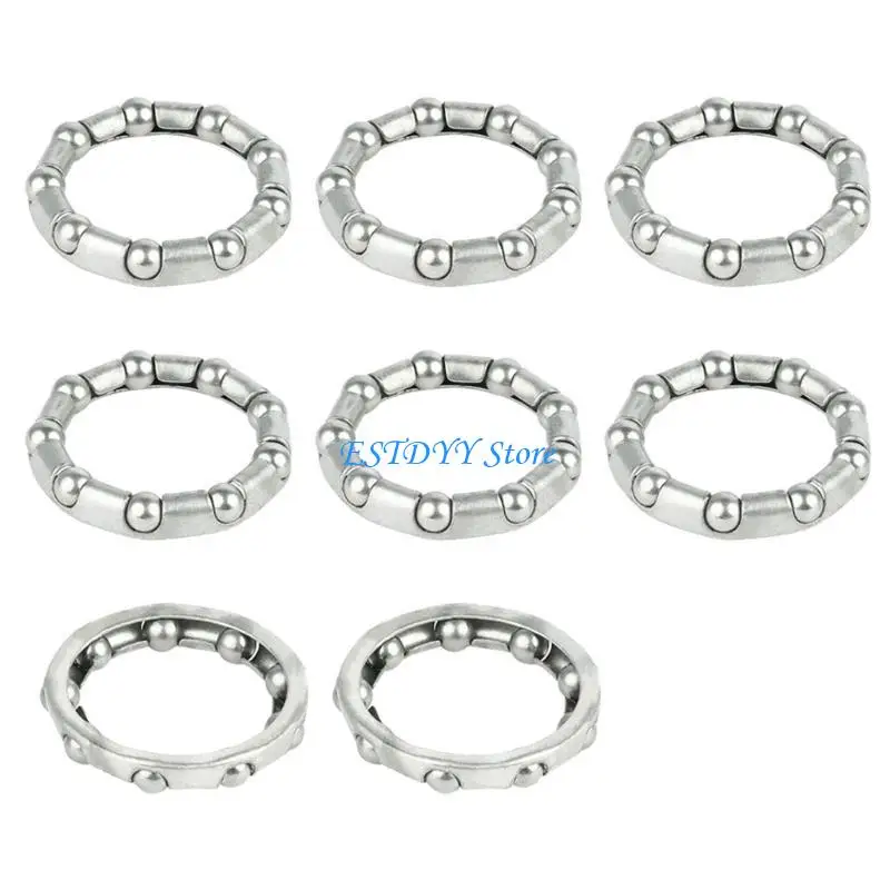 G6DE 8Pcs Bicycles Balls Bearing Cycling Headset Bearing for Smooth Steering