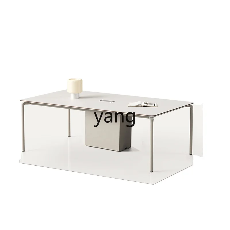 

Yjq Long Conference Table Simple Modern Office Reception Negotiation Conference Table and Chair Combination