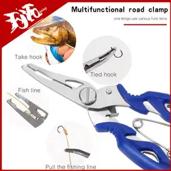 Multifunction Fishing Plier Scissor Braid Line Lure Cutter Hook Remover Fishing Tackle Tool Cutting Fish Use Tongs Scissors Gift