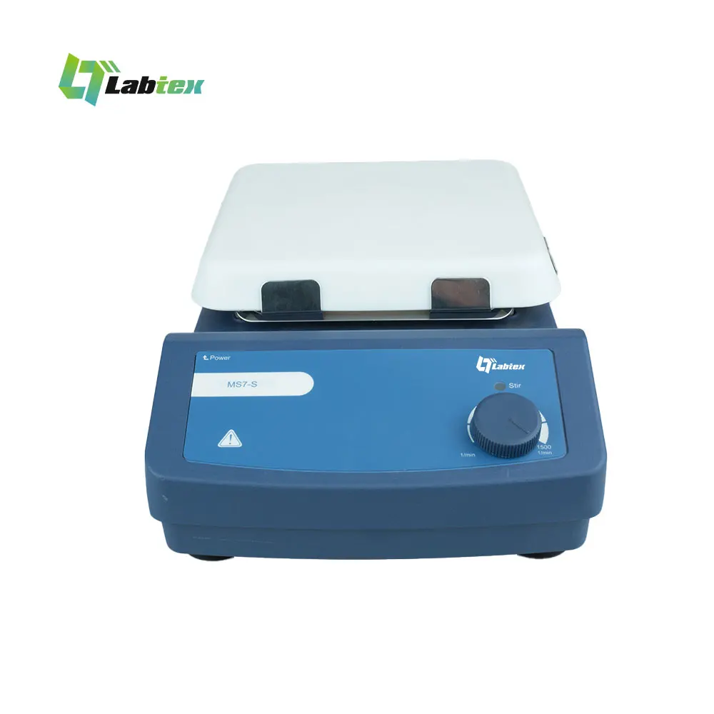 LABTEX 10L MS7-S 7inch Laboratory Square Magnetic Stirrer 10L 1500rpm