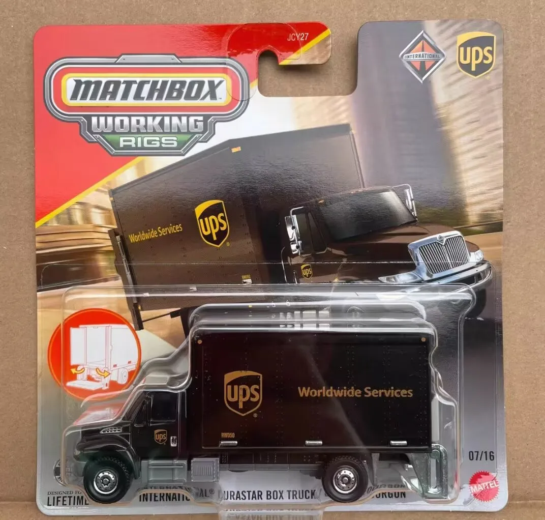 Matchbox Working Rigs Collectible Diecast Rescue Tow Truck N3242 City Service Fleet Engineering Model Collection Toy Car Gift