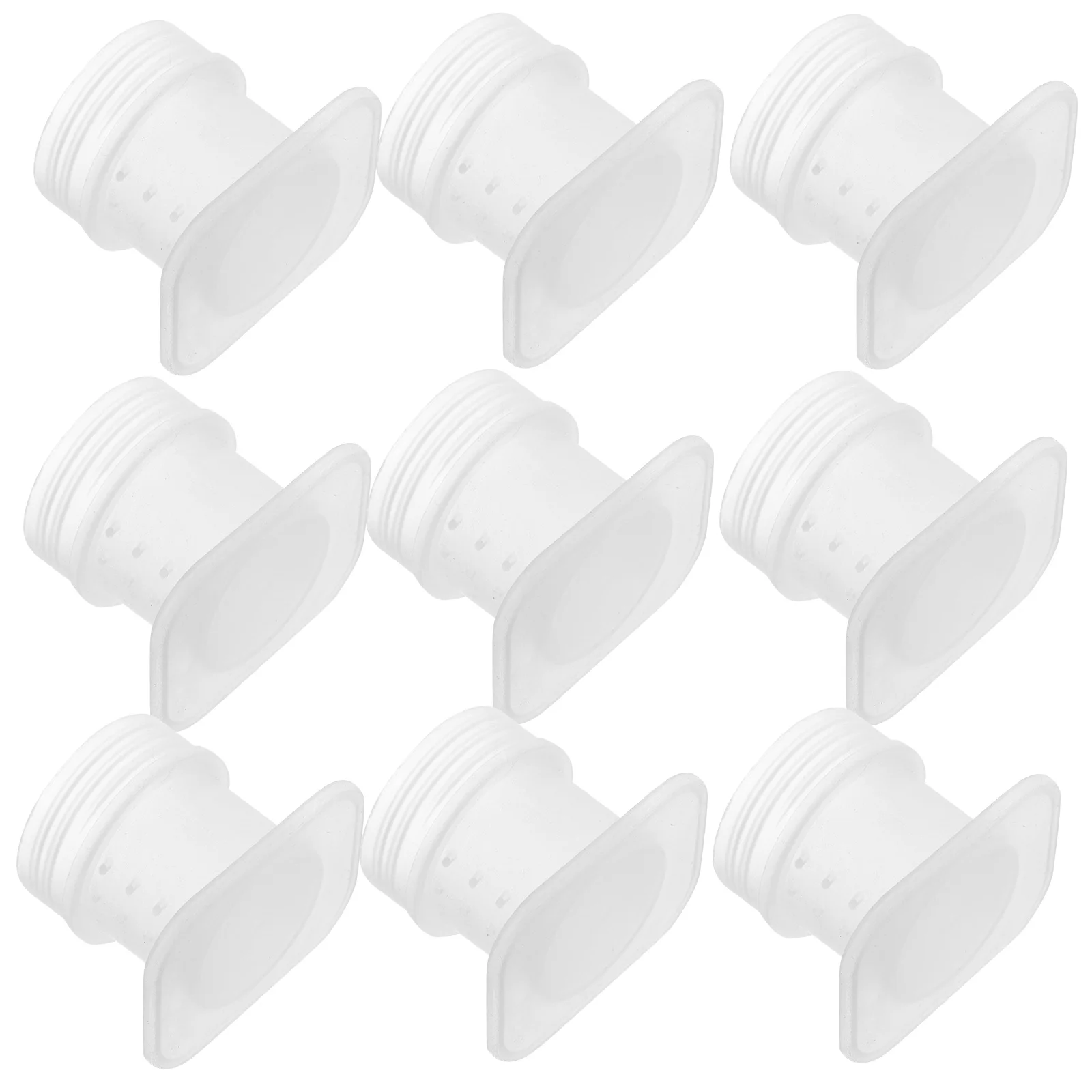 

20 Pcs Bee Waterer Feeder Station Food Bowl Feeders for Hive to Feeding Cup Transparent Bottle