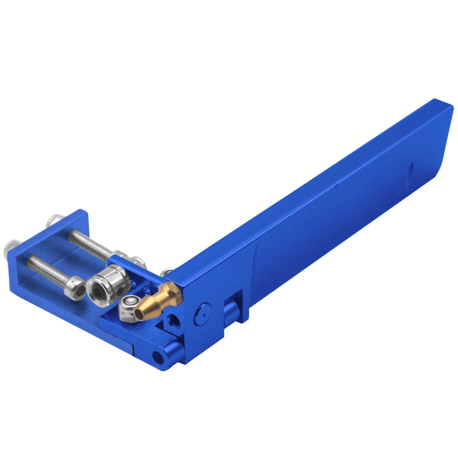 Aluminium RC Boot Roer met Water Pickup Zuigabsorberende Stuurinrichting voor Elektrische Gas Power Afstandsbediening RC Model Boot