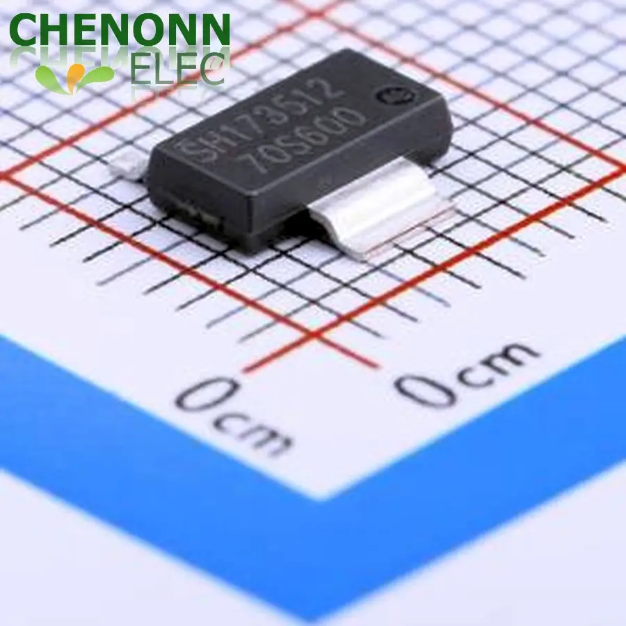 30PCS/LOT IPN70R600P7SATMA1 (MOSFETs)