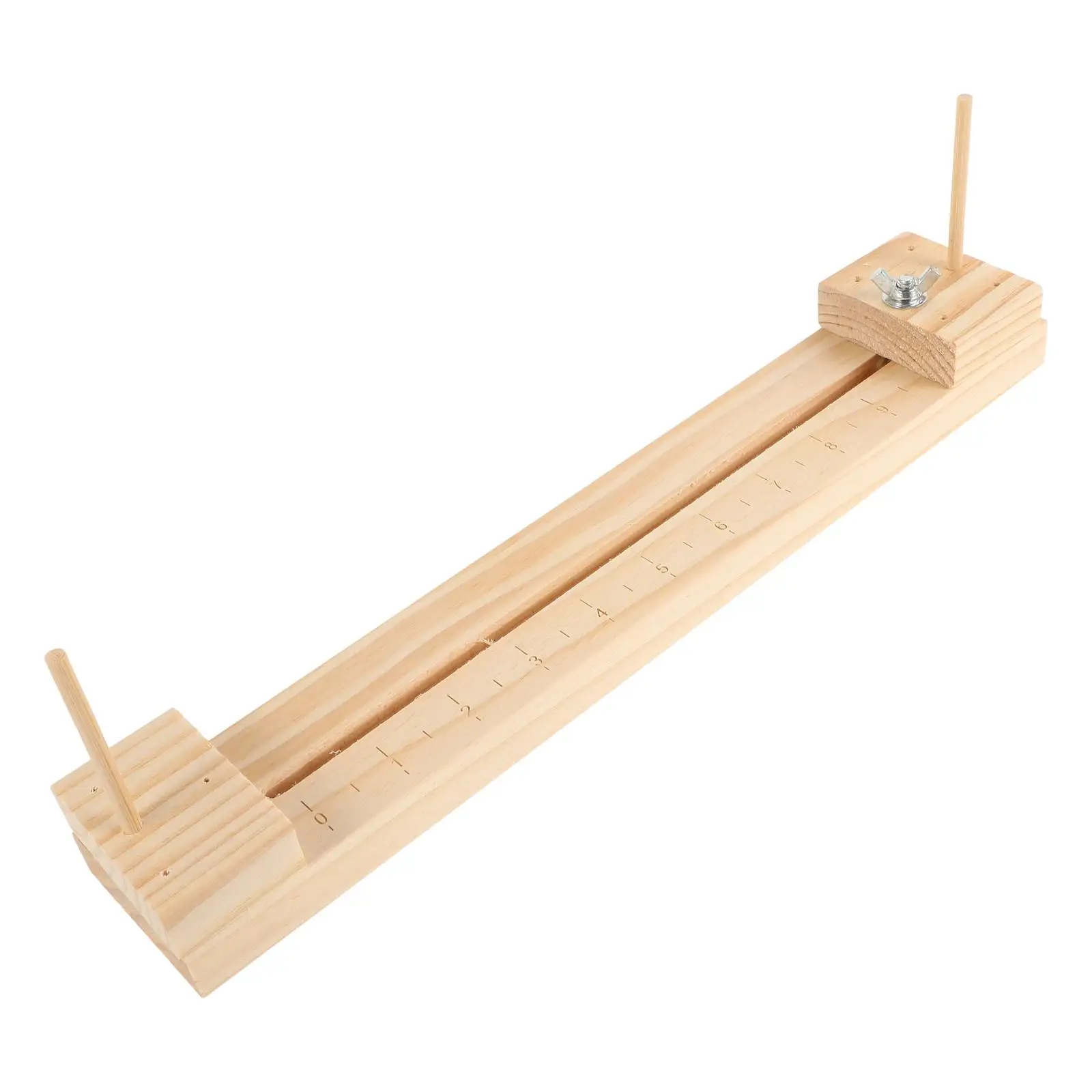 

Wooden Bracelet Weaving Frame for DIY Jewelry Making Braiding Tool Kit Fitness Bead Board Mat Adjustable Wood Jig