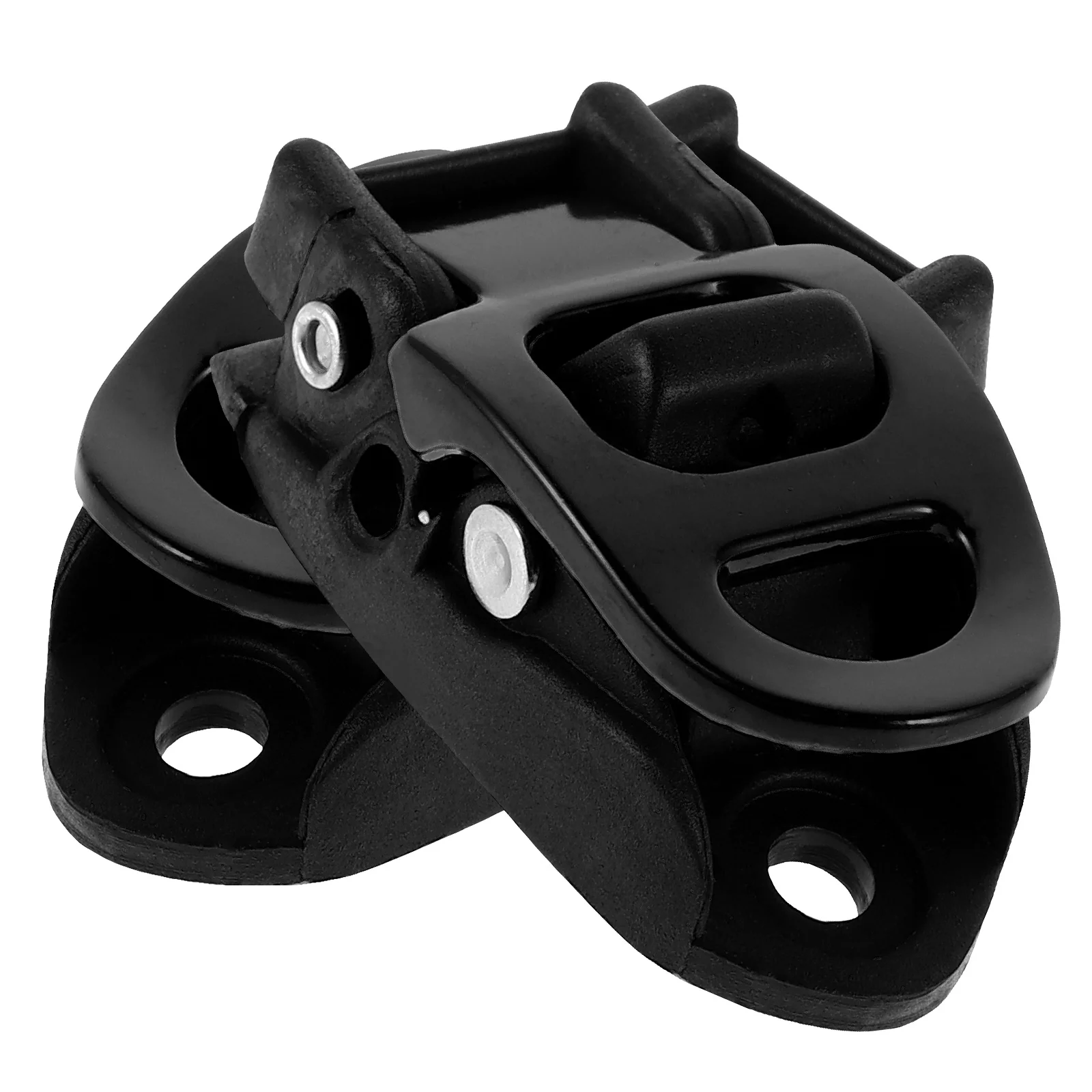 

2pcs Inline Skate Accessories Black Fixing Buckles Roller Skates Replacement Parts Universal Adjustable Strap Clasp