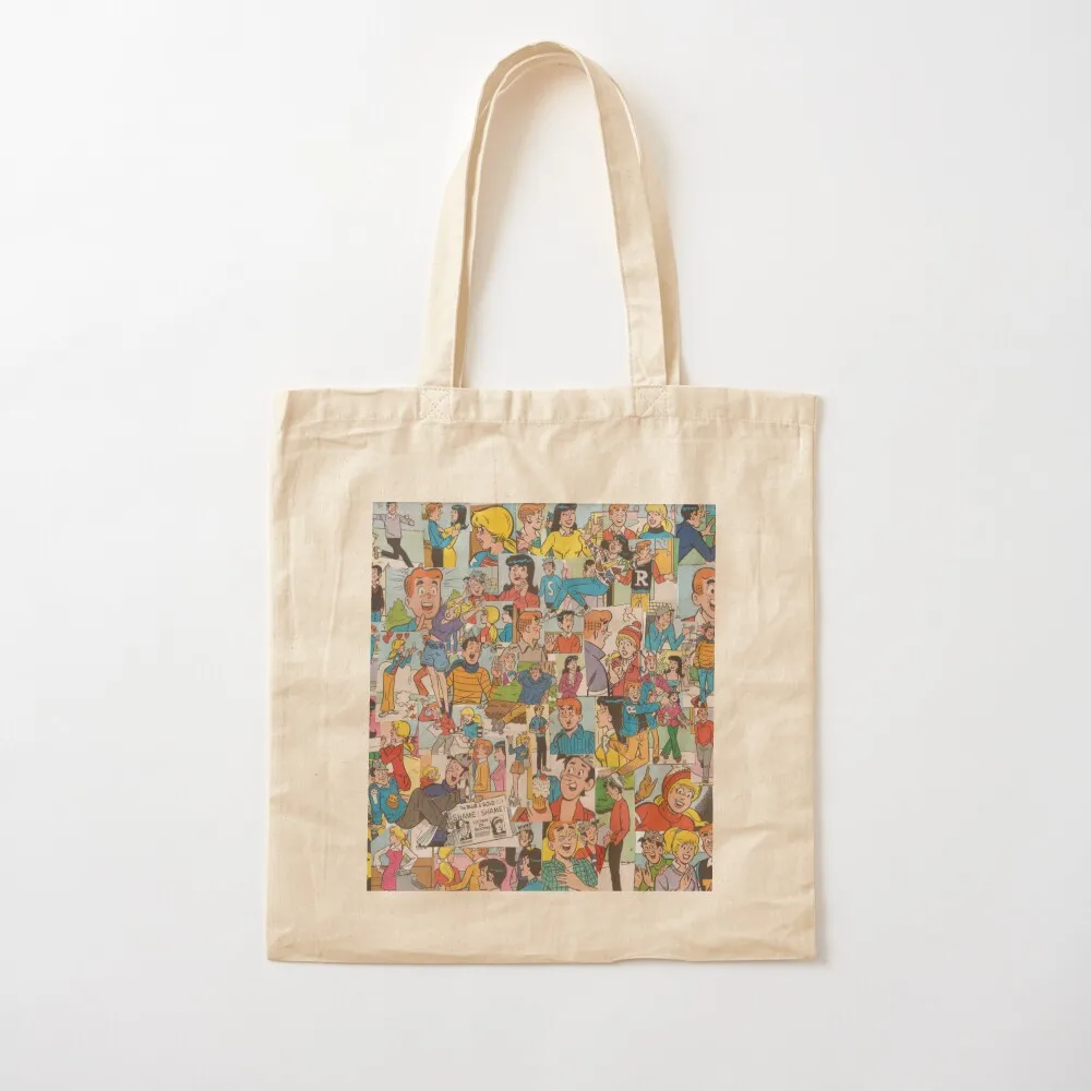 Archie Comics Collage #2 Tote Bag shopper bag women tote bag woman shopping