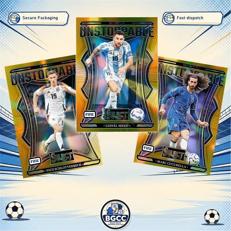 DIY Panini Homemade Football Signature Collection Card FIFA World Cup Nico Schlotbeck Messi Yamal Ronaldo Unstoppable Series
