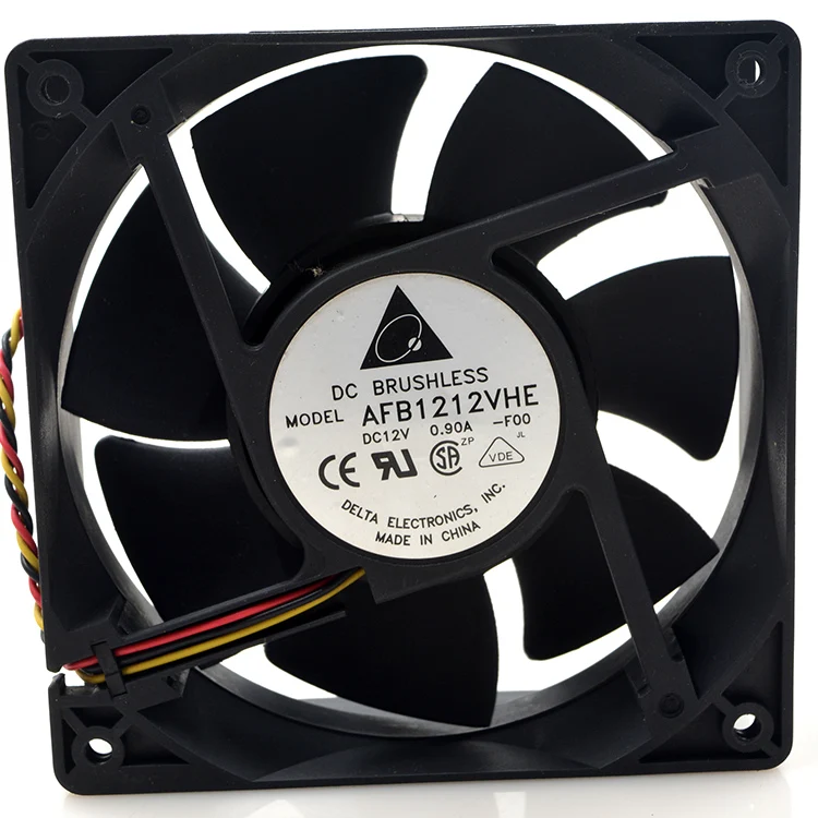 AFB1212VHE 12 v 0.90 A 12 cm / 12038 cm large air cooling fan