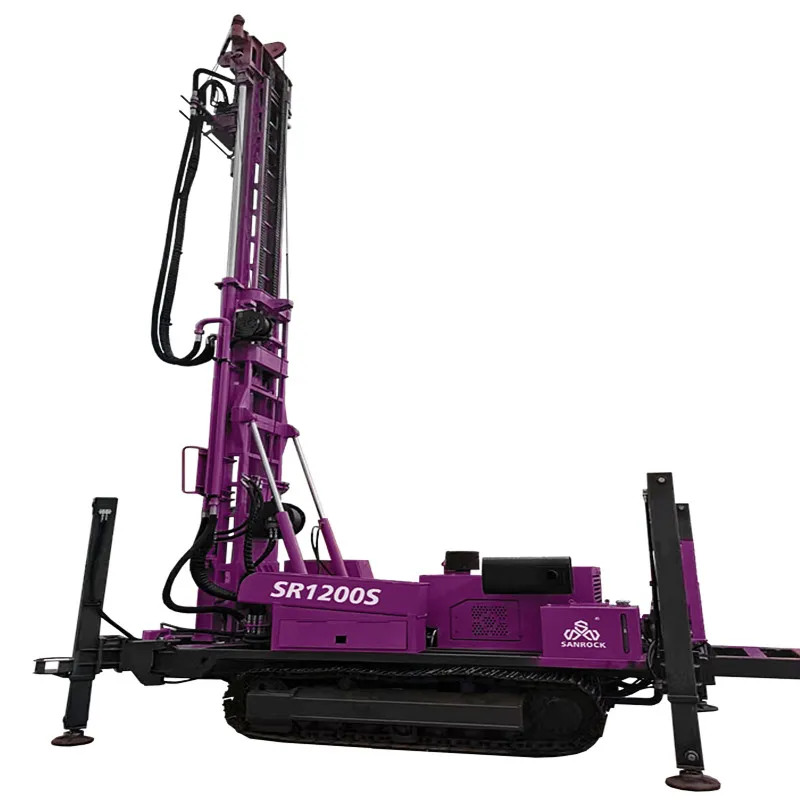 Macchina idraulica dell'impianto di perforazione del pozzo d'acqua della perforatrice del pozzo dell'acqua della piattaforma di perforazione del pozzo dell'acqua 2025 1000m