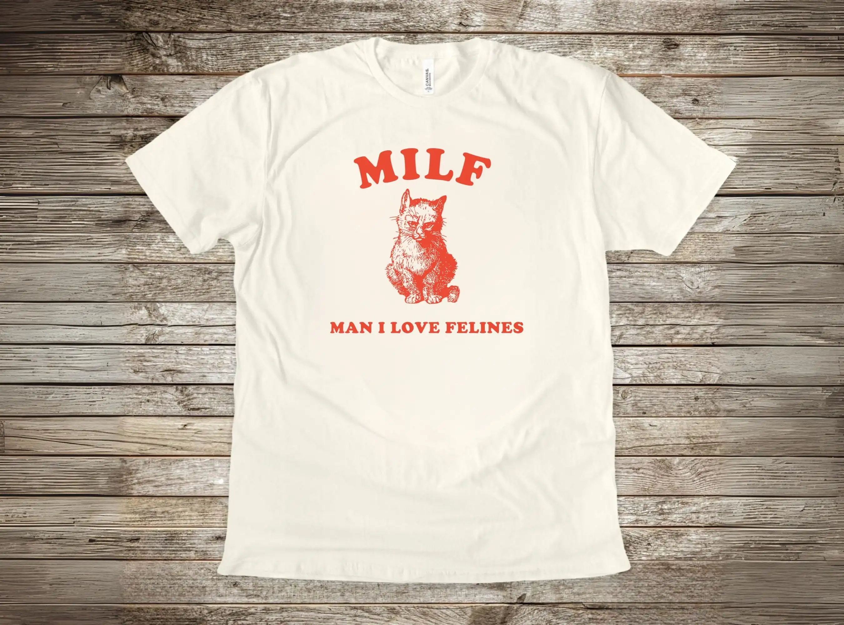 Man I Love Felines T Shirt Cat Lover Dad