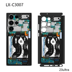 Nothing Phone Style for Samsung Galaxy S26 S25 S24 Z Fold5 4 Z Flip5 4 Decal Skin Back Screen Protector Film Cover Wrap Sticker