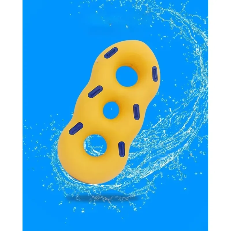 Fashion Transparent Swimming Ring Factory Price Inflatable Swim Floater