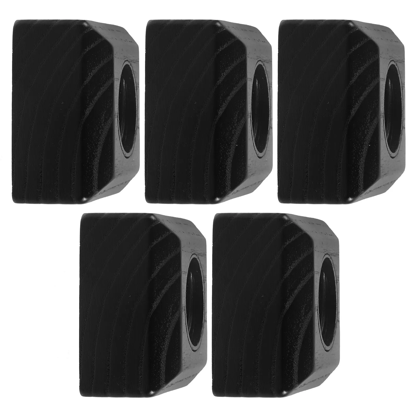 

5Pcs Aromatherapy Bottle Wooden Lids Square Shape Replacement Wooden Lids Smooth Surface Practical Daily Use