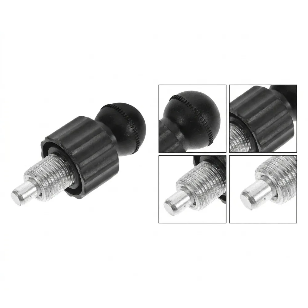 Elastic Pin Rotary Knob for Stationary Bikes Supporting Standardized Adjustment Interfaces 16 mm Diameter 1.5 mm Pitch