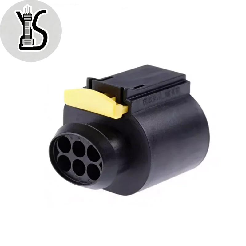 

2 шт. оригинальных разъемов 284716-4 для автомобильной электроники, 100% новые, 6-контактные, черные, гнездовые (female shell)