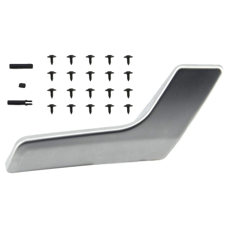 NEW-Interior Door Handle Repair Kit Right For Mercedes-Benz X204 GLK-Class W204 C-Class Plastic Matte Silver 2047202663