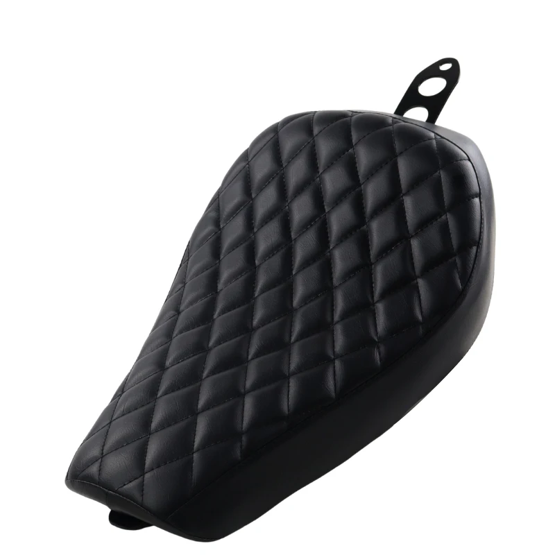 Coussin de siège avant en cuir noir pour conducteur de moto, accessoires pour Harley Sportster XL, 883, 1200, 48, 72, Forty Playback, 2016-2020