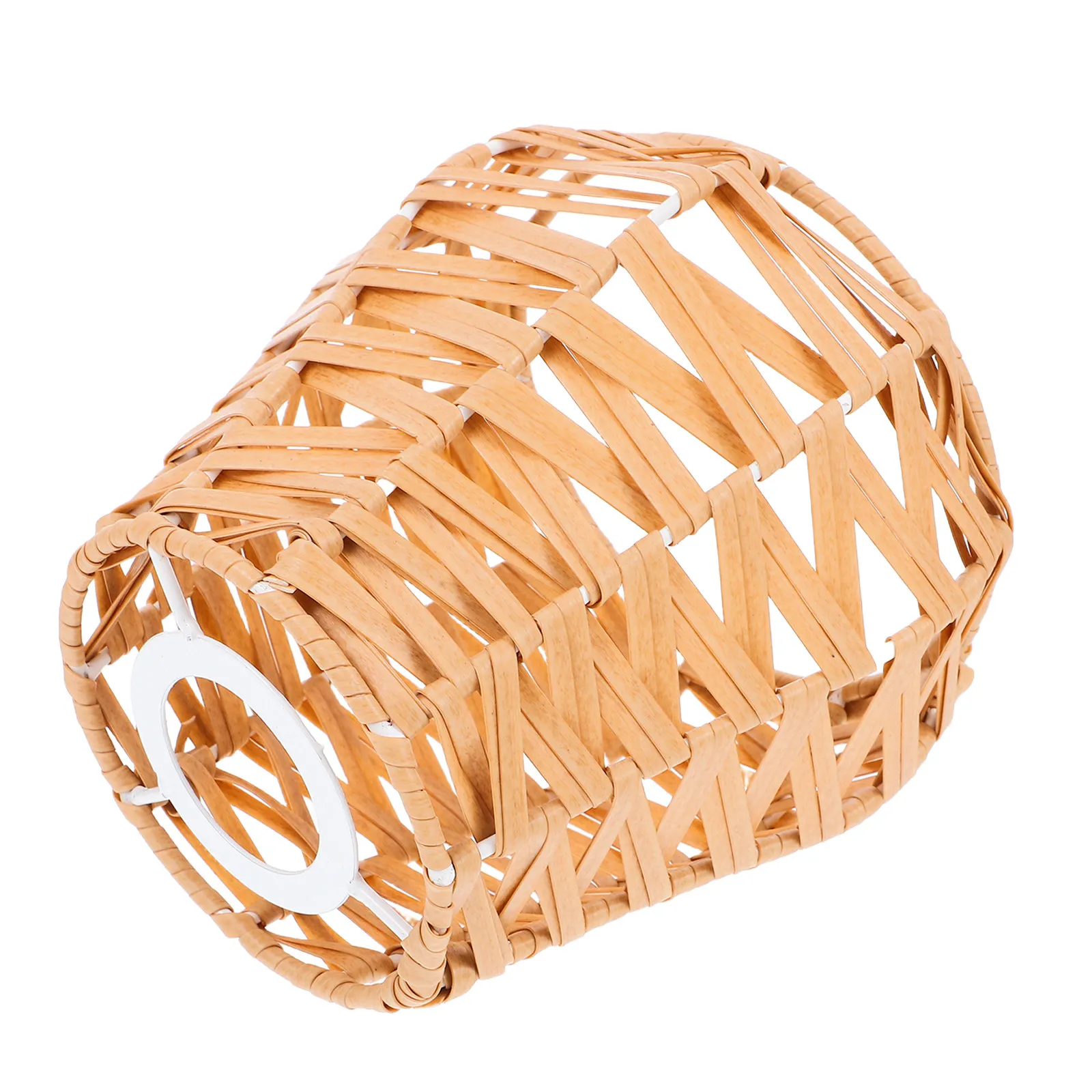 

Woven Rattan Pendant Lamp Shade for Farmhouse Dining Room Rustic Ceiling Light Kitchen Island Bedroom Decor Vintage Japanese