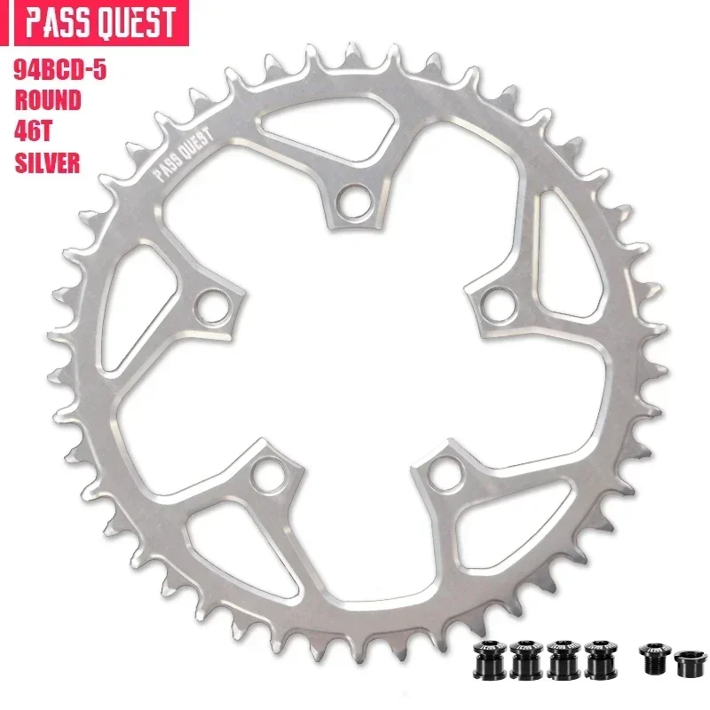 94 bcd自転車チェーンリング、10/11/12スピード、32t/34t/36t/38t/40t