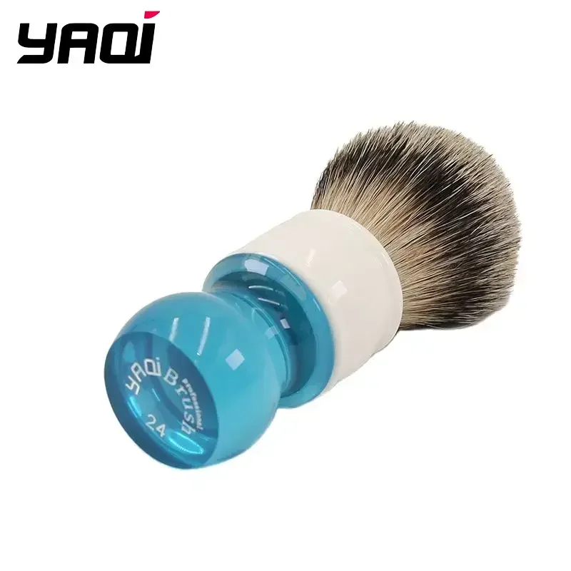2026-brosse-a-raser-yaqi-24mm-aqua-highmountain-silvertip-en-poils-de-blaireau-pour-homme-objet-de-collection-cadeau-pour-petit-ami
