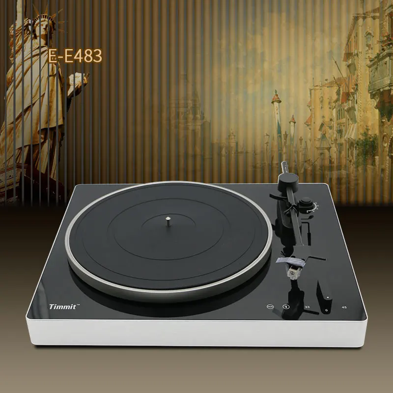 Wholesale hifi multiple desktop turntables vintage blue-tooth gramophone vinyl dj record turntable player record player