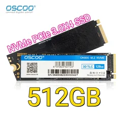 Оптовая продажа OSCOO NVMe PCIe 3.0X4 SSD 512 ГБ высокоскоростной внутренний твердотельный жесткий диск M.2 2280 для настольного ноутбука