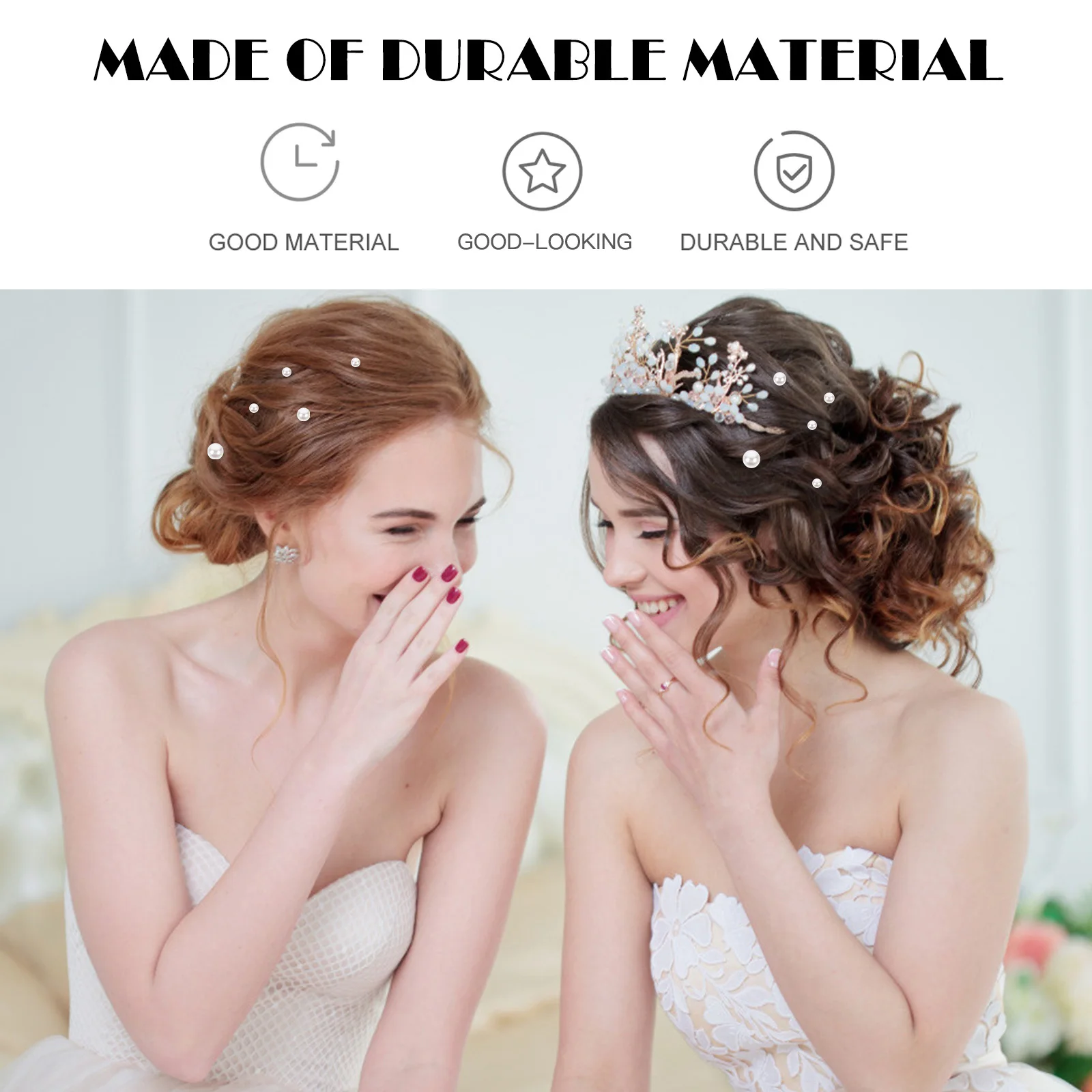 

18Pcs Pearls Wedding Hair Stick Bridal Hair Fork Hairpin for Bride Bridesmaid Elegant Party Hairstyle Accessories