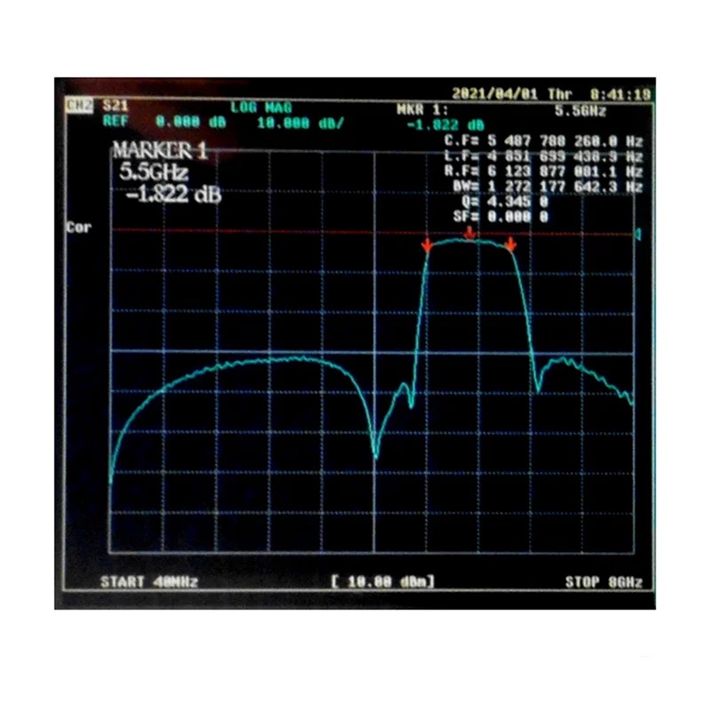 

B63B-WFB-5060 5.8G(5000-6000Mhz)UWB Broadband 5060MHZ Bandpass Filter