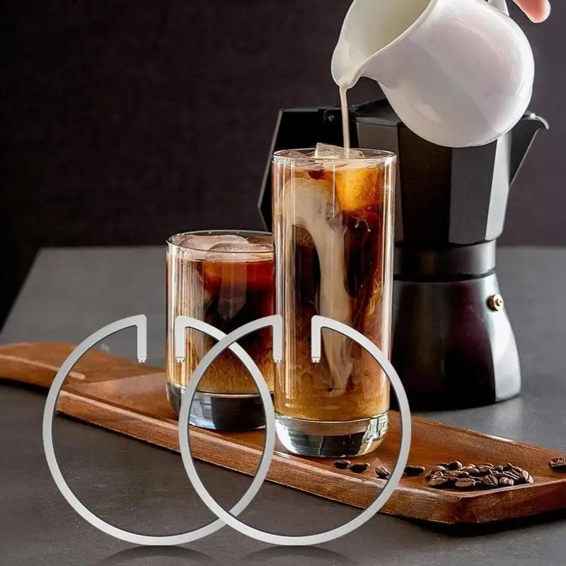1/5pcs Circlip Retainer,Secondary Water Distribution Screen Mesh Clip Spring Holder,Fit Moka Pot/Pneumatic Coffee Maker