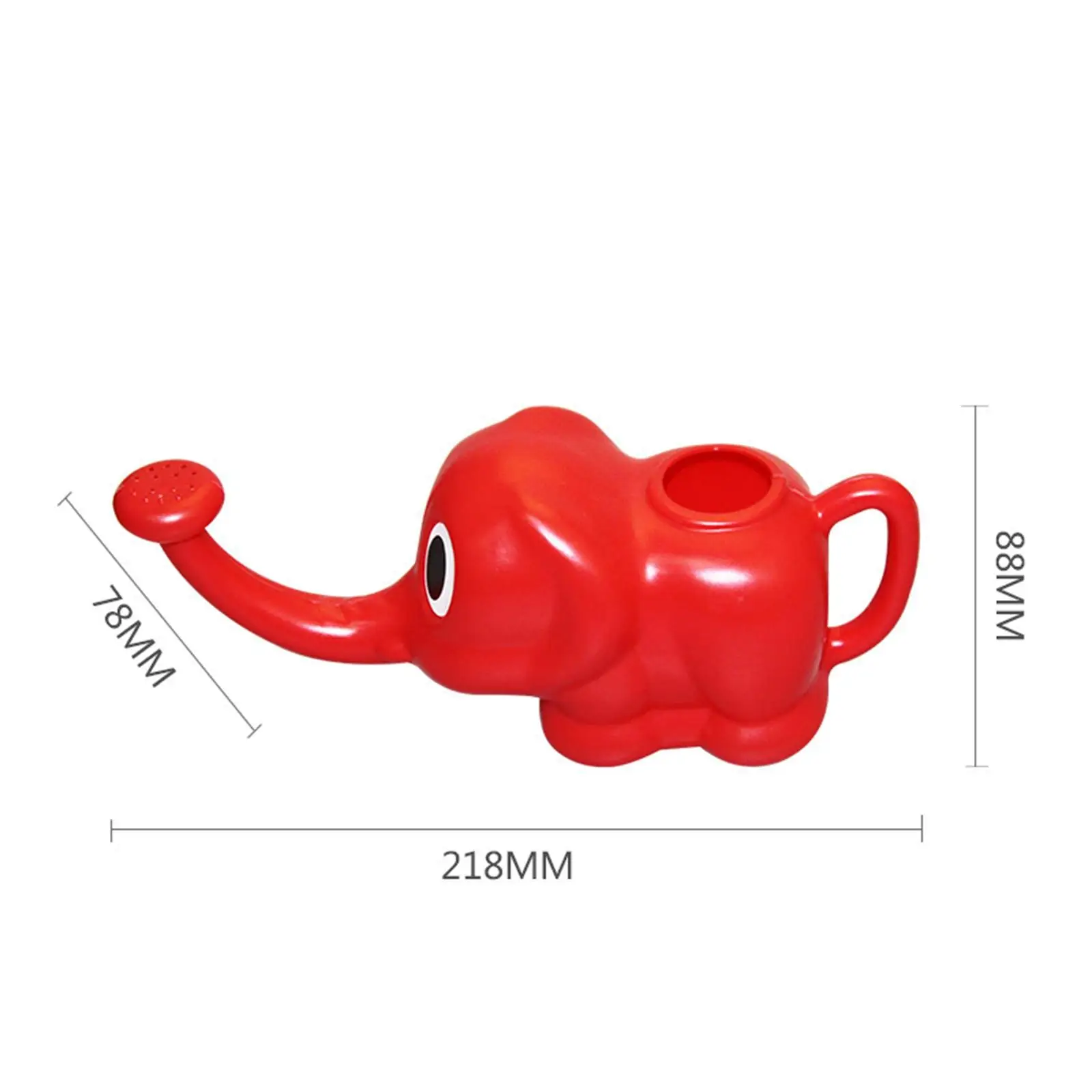 Elephant Shape Small Watering Can with Long Spout for Indoor Plants Garden Flower Sprayer Kids