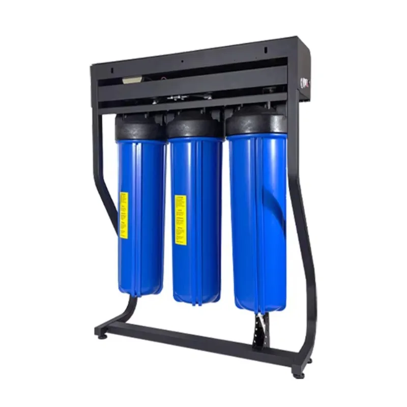 

Electric Powered 3-Stage High Quality Whole House Water Filter Popular for Indoor Outdoor Use for Household Water Treatment