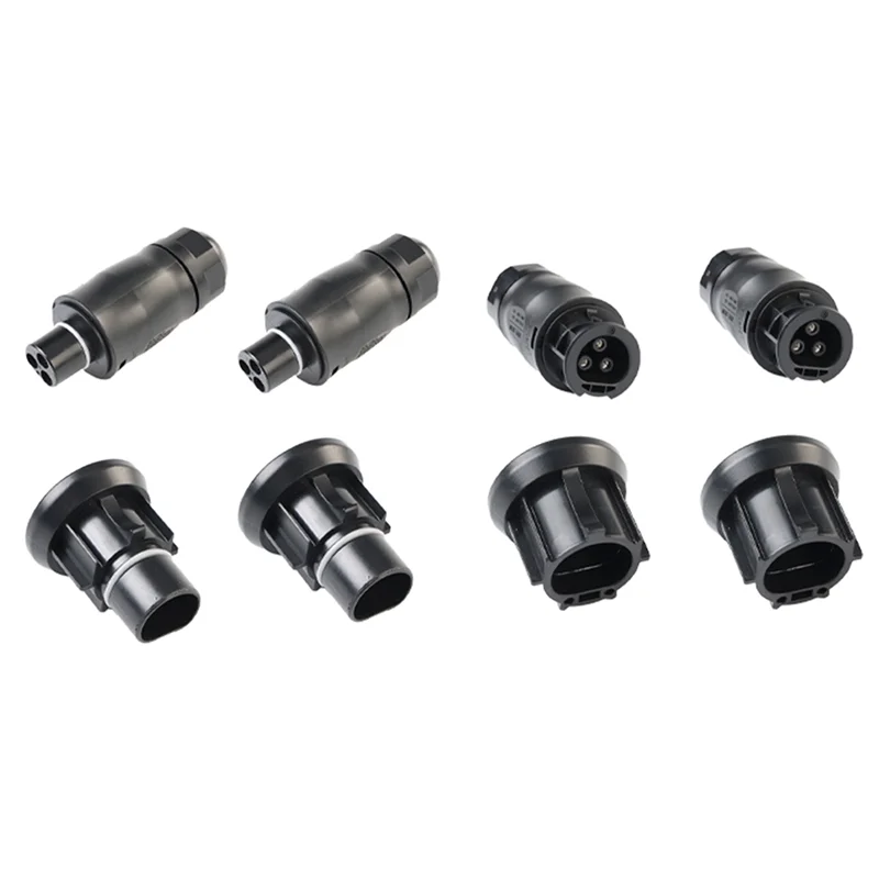 1 セット IP68 太陽光発電コネクタプラグ 4000V 25A 太陽光発電システムパネル並列保護キット