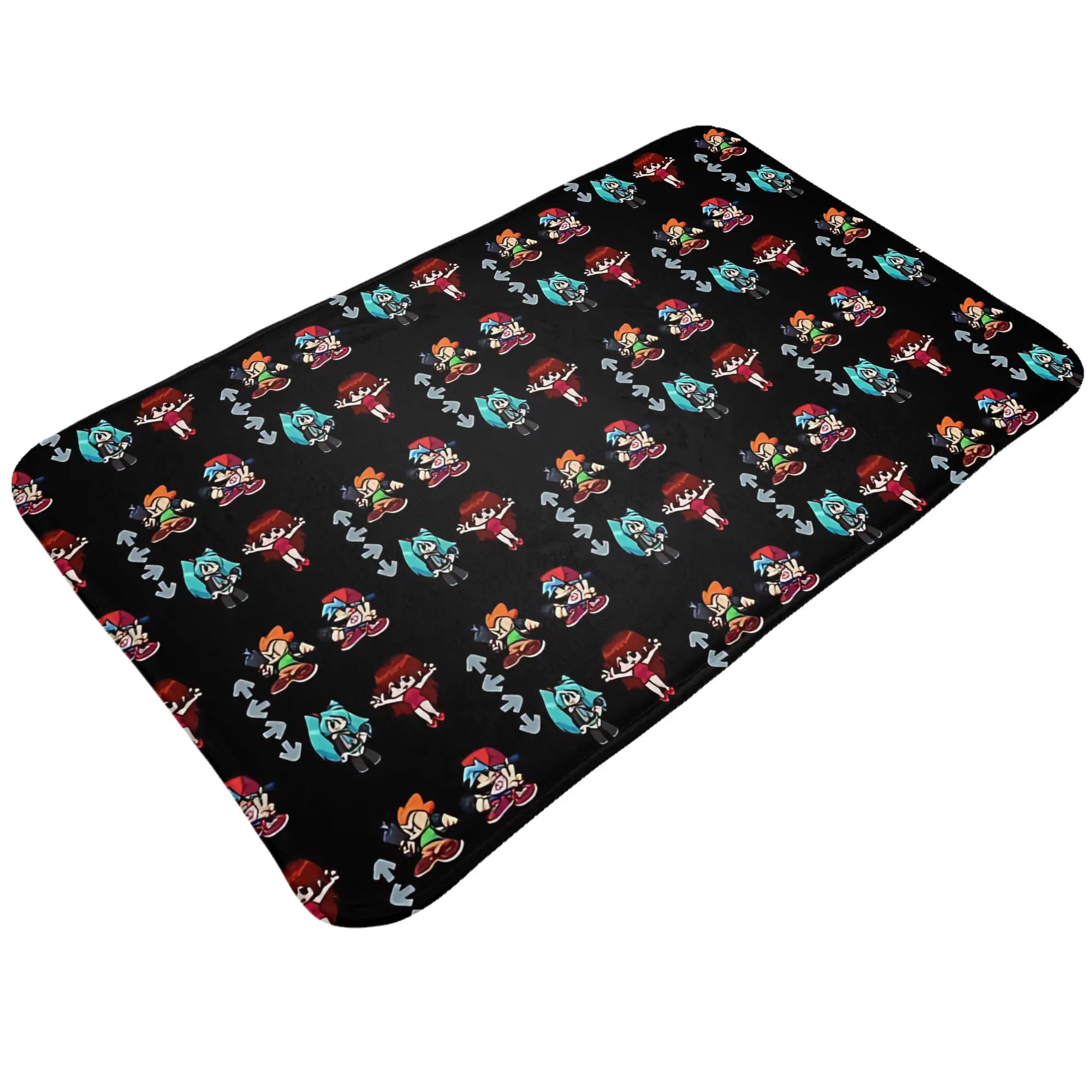 Friday Night Funkin   Characters  Decorations Bedroom Mat FNF Doormat Living Room Carpet Entrance Door Rug Home Decoration